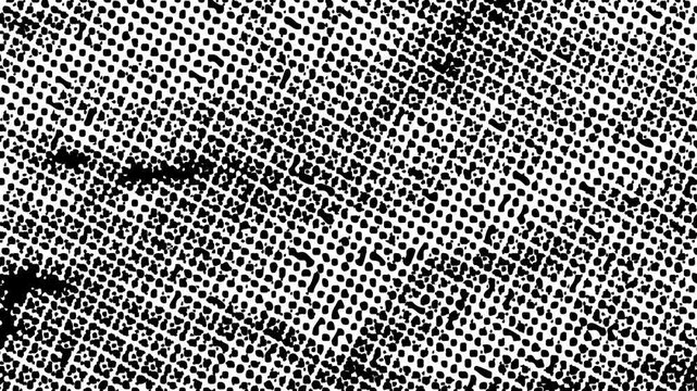 Halftone Texture Loop - MPS - 010
