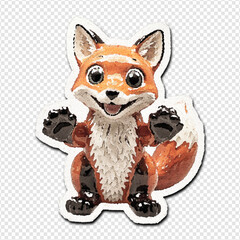 Foxy Charming Touch Fox Fox-tastic Thrift Dash Kitchen Chic Whimsy Store Foxiness Finds Vintage Helper Ceramic Unique Decor Quirky Accessory Charm Makes Fun Character Watercolor