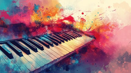 music backround illustration