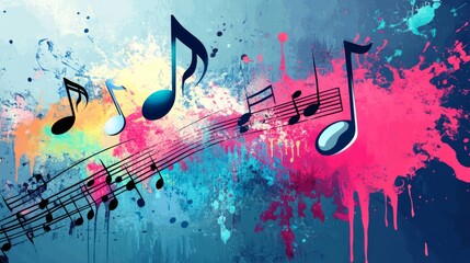 music backround illustration