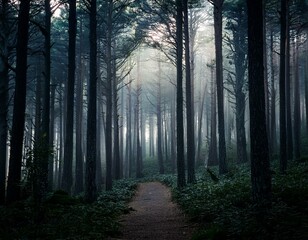 Fototapeta premium Lone walker 