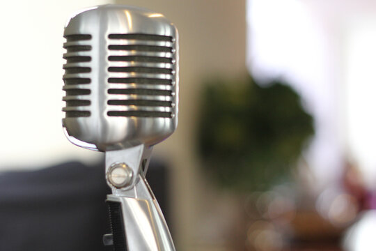 microfone vintage