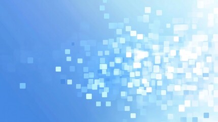 Background Abstract for Blue colored Tech Finance Fintech Pixel Pattern. Abstract Business Tech Science Vector Backdrop