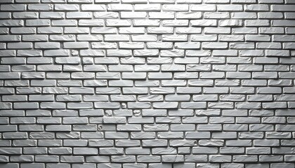 Obraz premium Textured White Brick Wall Background