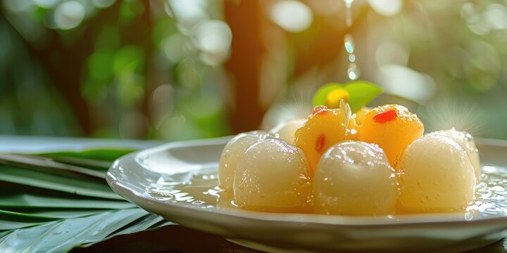Aew Jelly Lemon Lychee A Popular Phuket Native Dessert Among Tourists