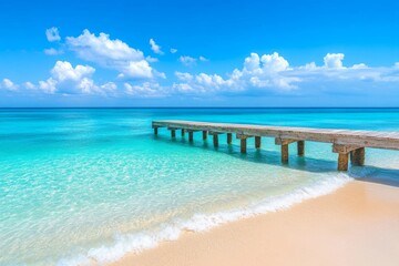 Urlaub auf einer einsamen Insel in den Tropen