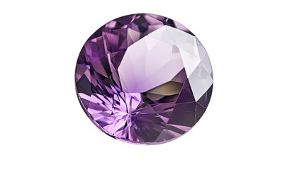 Fototapeta premium Diamond on a transparent background