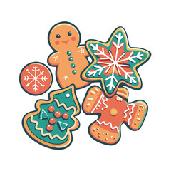 Naklejka premium Holiday Cookies