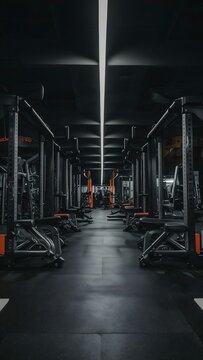 Equipments in the gym