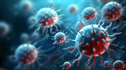 The world of viruses under the microscope