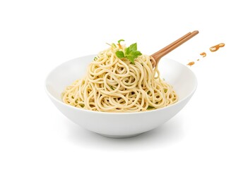 cup of spaghetti pasta.
