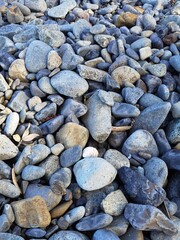 stones on the beach