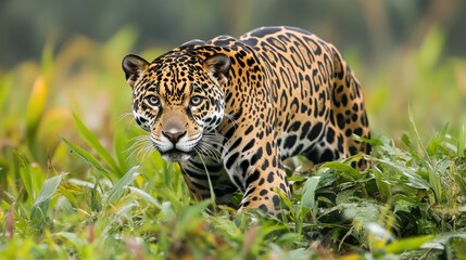Obraz premium Jaguar in the Jungle