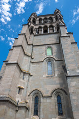 The old town of city of Lausanne, Switzerland