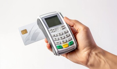 Digital transaction: cashless payment with credit card, phone, nfc, streamlining process for seamless purchases, secure financial interactions, enhancing convenience in everyday transactions