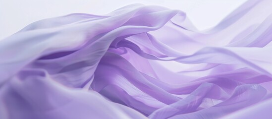 Fototapeta premium Lavender shiny silk fabric cloth texture background