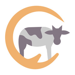 Obraz premium Animal Husbandry Icon