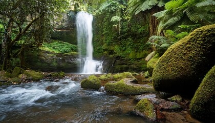 waterfall in the forest
