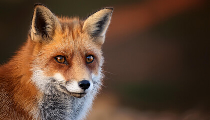 Fototapeta premium Close-Up of a Fox