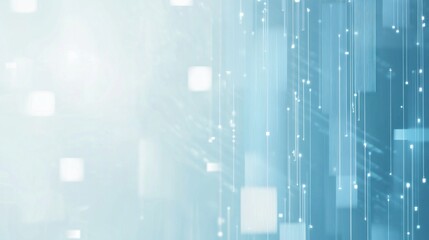 Background Abstract for Blue colored Tech Finance Fintech Pixel Pattern. Abstract Business Tech Science Vector Backdrop