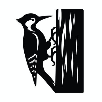 recommend clip art: Woodpecker Silhouette