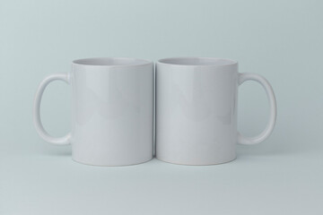 Mug Mockup, 11oz Coffee Mug Mockup, Couple's Mug Mockup, Cozy Mug, Modern Mug Mockup, Minimal Styled Stock, Ceramic Mug, POD, Mint Background,