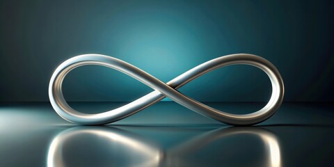 Infinity symbol in on background, limitless, eternity, endless, infinity, symbol, concept, abstract, design, shape, loop, knot