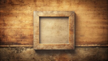 Vintage-style frame for a polaroid picture, retro, nostalgic, camera, snapshot, memory, square, instant, photography