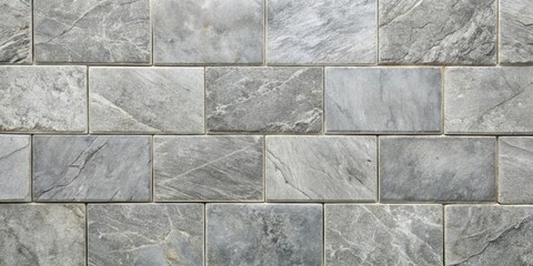 Naklejka premium Gray stone tiles with a rough, natural texture, stone, tiles, gray, texture, surface, natural, rough