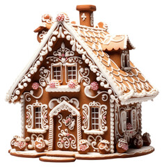 Gingerbread house dessert cookie food.