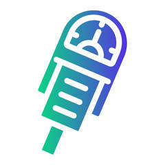 parking Gradient icon