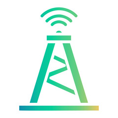 signal Gradient icon