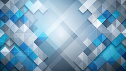 Geometric symphony in blue and gray abstract background, geometric, symphony, blue, gray, abstract, background, shapes