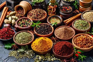 Fototapeta premium spice background