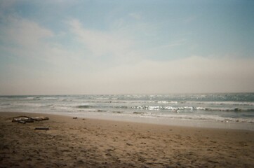 beach in the morning