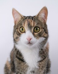 Obraz premium a cute cat looking to the camera