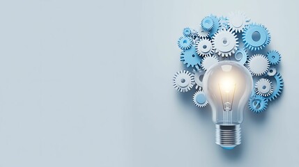 Illuminating Innovation: Brain-like Gears Inspiring Creative Intellect with Copy Space