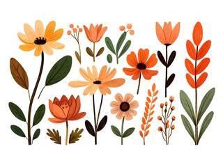 Nursery Flowers Plant Illustration Art