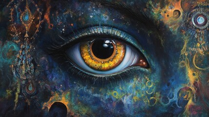 Cosmic Eye: A Universe Within