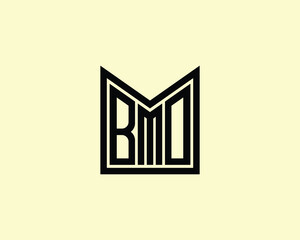 BMO logo design vector template. BMO