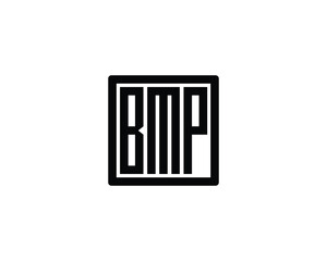 BMP logo design vector template. BMP