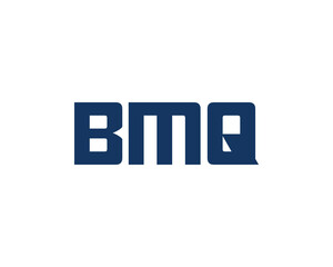 BMQ logo design vector template. BMQ