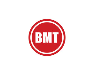 BMT logo design vector template. BMT