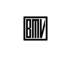 BMV logo design vector template. BMV