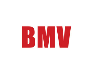 BMV logo design vector template. BMV