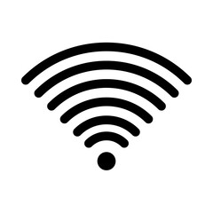 Wifi icon wireless internet sign Wifi signal internet access symbol Wireless Internet Connection