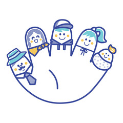 フィンガーファミリー　春