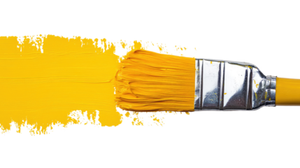 brush on a transparent background