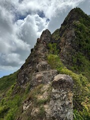 rock in the mountains