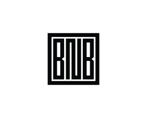 BNB Logo design vector template. BNB